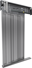 MERİH 90LIK ÜÇ PANEL TELESKOPİK İÇ KAPI