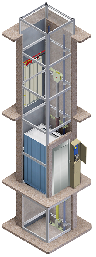 ASANSÖR HİDROLİK PAKET ÜNİTE 600 KG